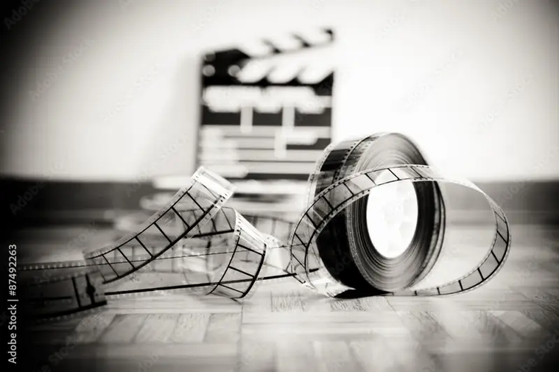 电影场记板与拍摄现场 - 吃瓜网